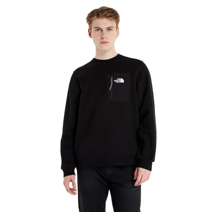The North Face Felpa Tech Crewneck Black - immagine 2