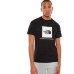 The North Face T-Shirt Raglan Redbox Black/White