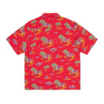 Carhartt Wip Camicia S/S Beach Shirt - Beach Print/Etna Red - immagine 3