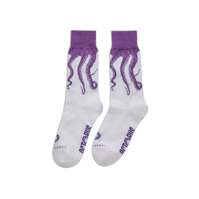 Octopus Calze Socks Original Purple/White - immagine 2