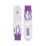 Octopus Calze Socks Original Purple/White - immagine 3