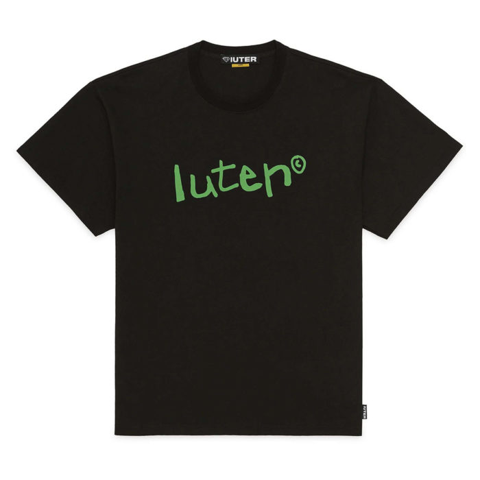Iuter T-Shirt Know Better Tee Black/Green - immagine 3