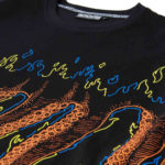 Octopus T-Shirt More Fire Tee Black - immagine 4