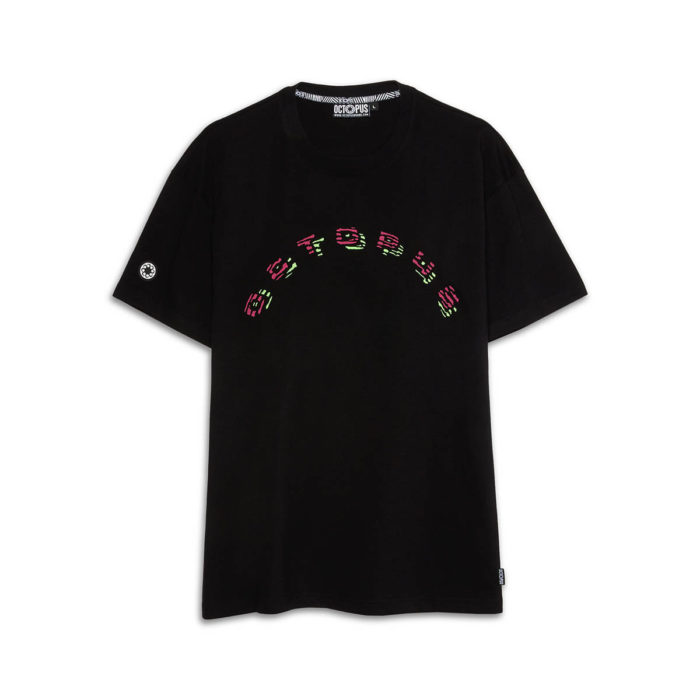 Octopus T-Shirt Fingerz Logo Tee Black - immagine 2