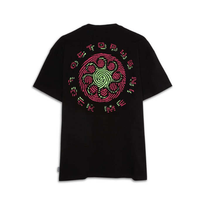 Octopus T-Shirt Fingerz Logo Tee Black - immagine 3
