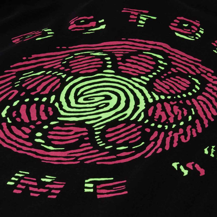 Octopus T-Shirt Fingerz Logo Tee Black - immagine 4