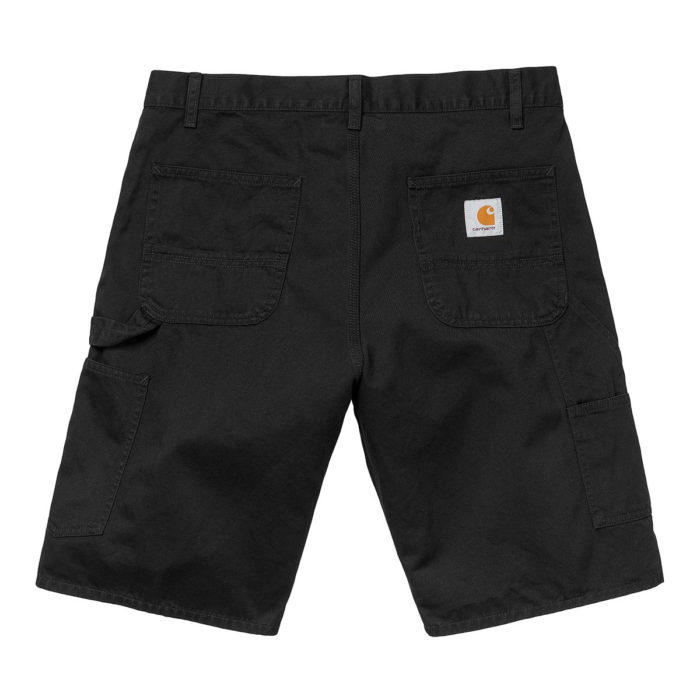 Carhartt Wip Pantaloncini Ruck Single Knee Short - Black - immagine 2