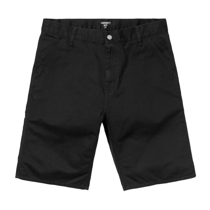 Carhartt Wip Pantaloncini Ruck Single Knee Short - Black - immagine 3