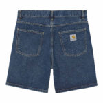Carhartt Pantaloncini Newel Short - Blue Stone Washed
