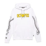 Octopus X Spongebob - Felpa Octopus F.U.N. Logo Hoodie - White