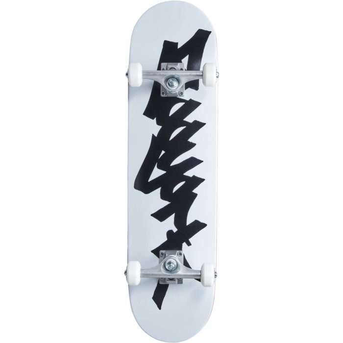 Zoo York OG 95 TAG Complete Skateboard White/BLACK 8" - immagine 2