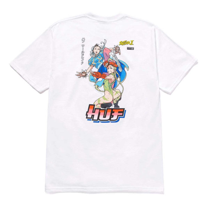 HUF X STREET FIGHTER - Chun Li & Cammy T-Shirt - immagine 2