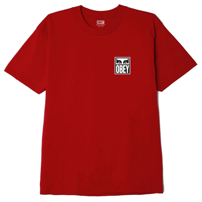 Obey Eyes Icon 2 Classic T-Shirt Red - immagine 3