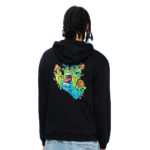 Santa Cruz Felpa Toxic Hand Hoodie Black