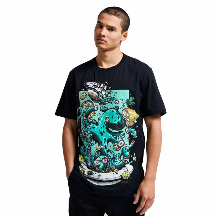 Dolly Noire T-Shirt Insalta Di Polpo Black - immagine 2
