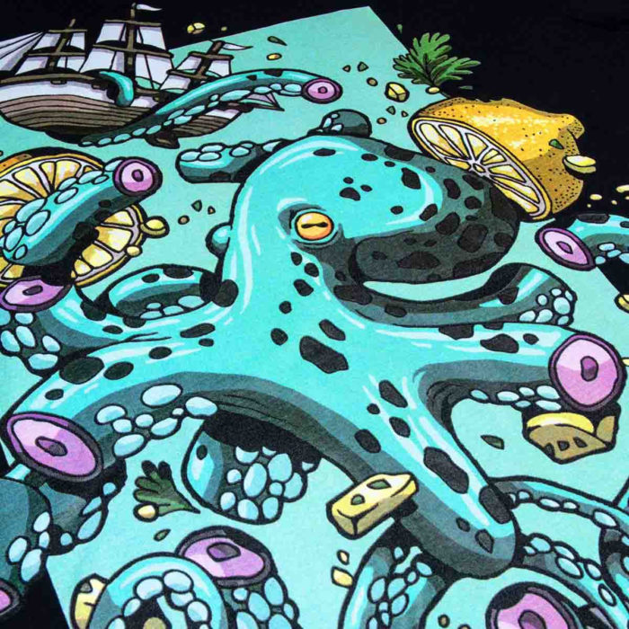 Dolly Noire T-Shirt Insalta Di Polpo Black - immagine 4