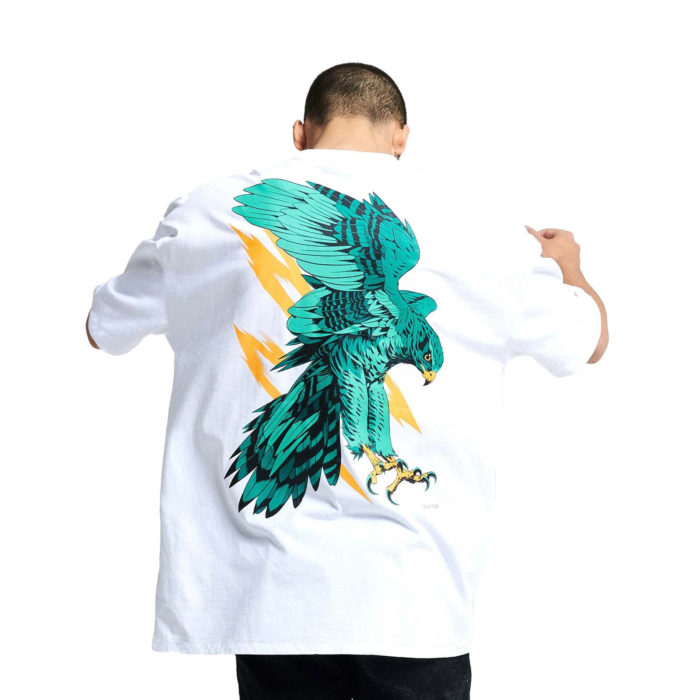 Dolly Noire T-Shirt Falco Pellegrino White - immagine 2