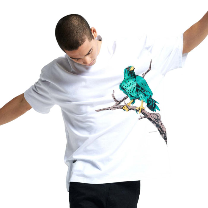Dolly Noire T-Shirt Falco Pellegrino White - immagine 3
