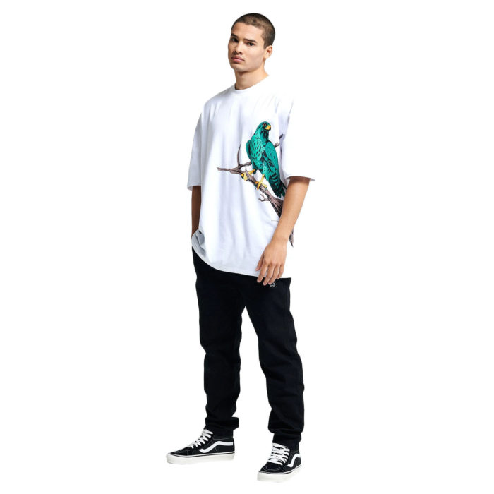 Dolly Noire T-Shirt Falco Pellegrino White - immagine 5