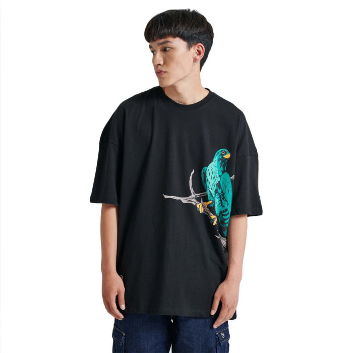 Dolly Noire T-Shirt Falco Pellegrino Black - immagine 3