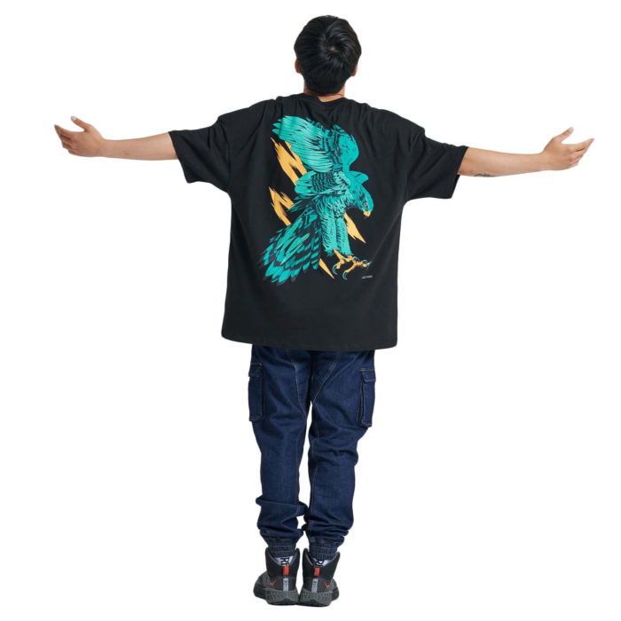 Dolly Noire T-Shirt Falco Pellegrino Black - immagine 4