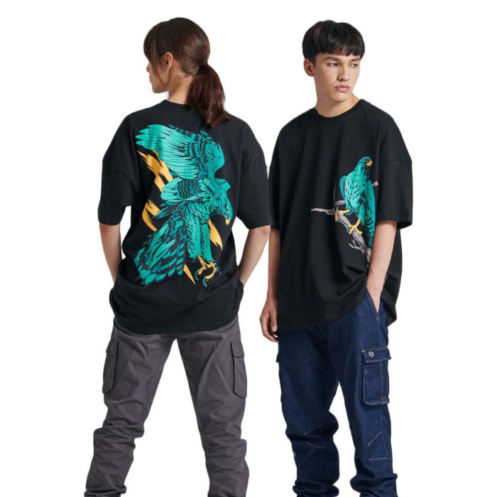 Dolly Noire T-Shirt Falco Pellegrino Black - immagine 5