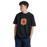 Dolly Noire T-Shirt Logo Maiolica Black/Red