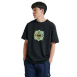 Dolly Noire T-Shirt Logo Maiolica Black/Green