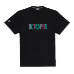 Octopus T-Shirt Letterz Logo Tee Black