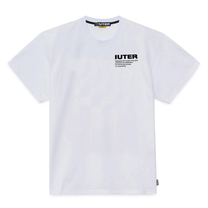 Iuter T-Shirt Info Tee White - immagine 3