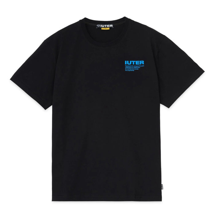 Iuter T-Shirt Info Tee Black - immagine 3