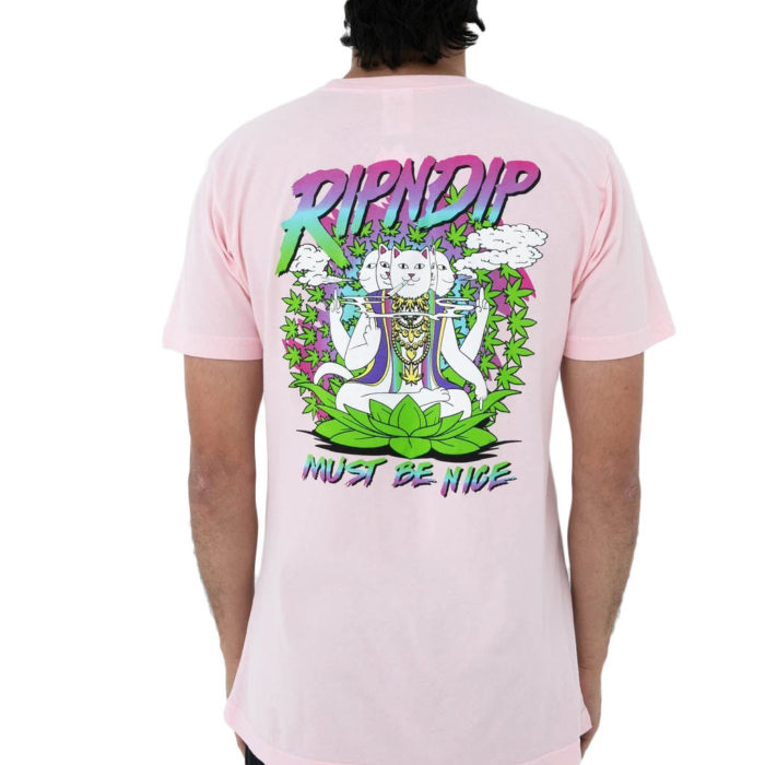 RIPNDIP T-Shirt Chaka Bar Tee Light Pink - immagine 4