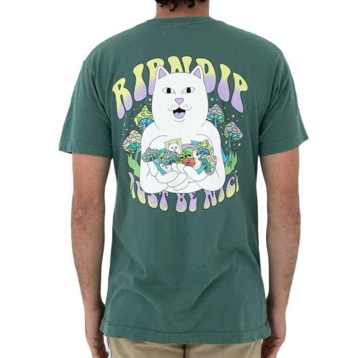 RIPNDIP T-Shirt Trippy Treatz Tee Pine - immagine 4