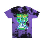 RIPNDIP T-Shirt Nebula Tee Purple & Black Dye