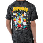 RIPNDIP T-Shirt Space Gravy Tee Black Lightning Wash - immagine 4