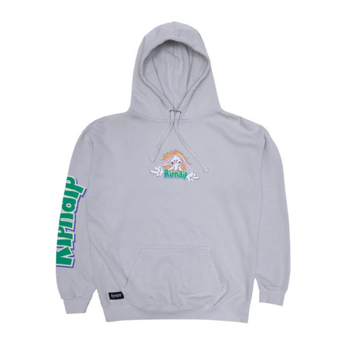 RIPNDIP Felpa Silly Nerm Hoodie Grey - immagine 3