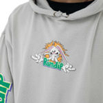 RIPNDIP Felpa Silly Nerm Hoodie Grey - immagine 5