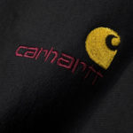 Carhartt Wip Felpa American Script Sweatshirt Black - immagine 3