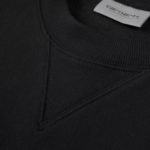 Carhartt Wip Felpa American Script Sweatshirt Black - immagine 4