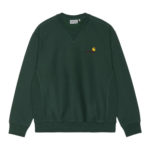 Carhartt Wip Felpa American Script Sweatshirt Grove