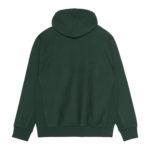 Carhartt Wip Felpa Hooded American Script Sweat Grove - immagine 3