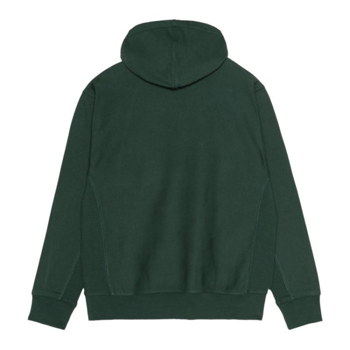 Carhartt Wip Felpa Hooded American Script Sweat Grove - immagine 3