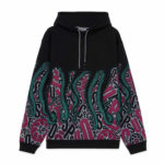Octopus Felpa Letterz Hoodie Black