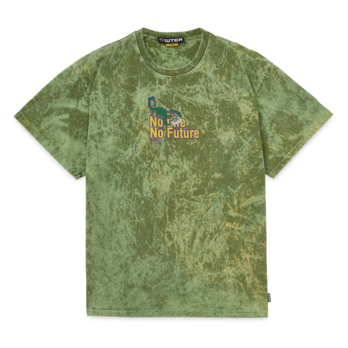 Iuter T-Shirt No Future Tee Army - immagine 3