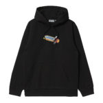 Carhartt Wip Felpa Hooded Chocolate Bar Sweat Black