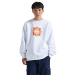 Dolly Noire Felpa Logo Maiolica White/Red
