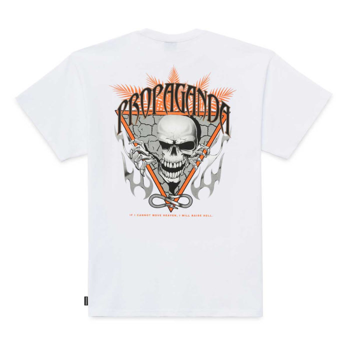 Propaganda T-Shirt Skeleton Tee White - immagine 2