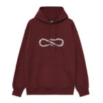 Propaganda Felpa Xv Bones Hoodie Burgundy - immagine 3