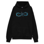 Propaganda Felpa Logo Acqua Hoodie Black