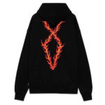 Propaganda Felpa Xv Flame Hoodie Black